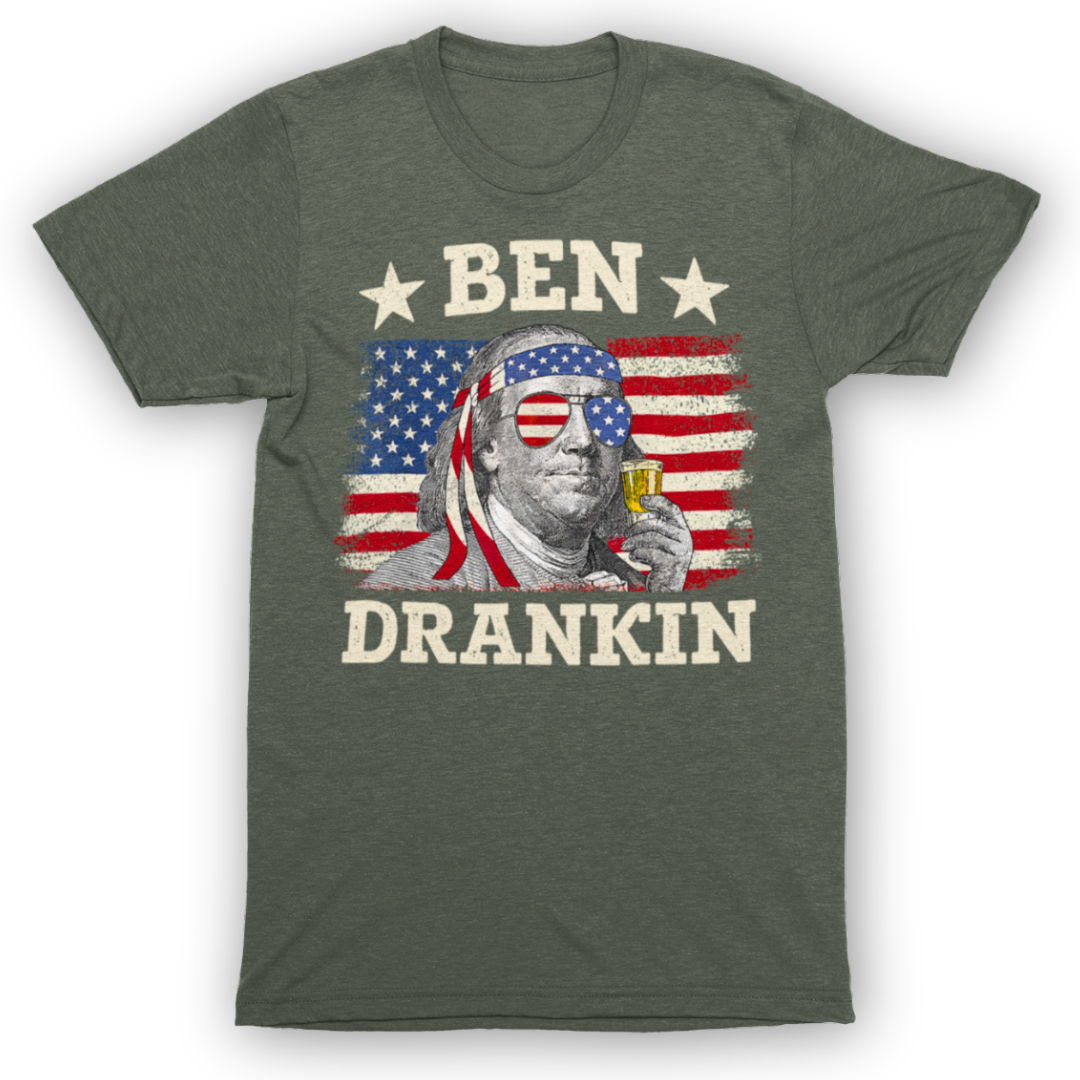 Ben Drankin T Shirt Graphic Tee