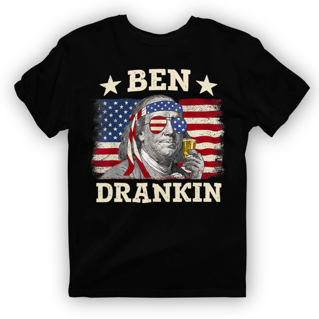 Ben Drankin T Shirt Graphic Tee