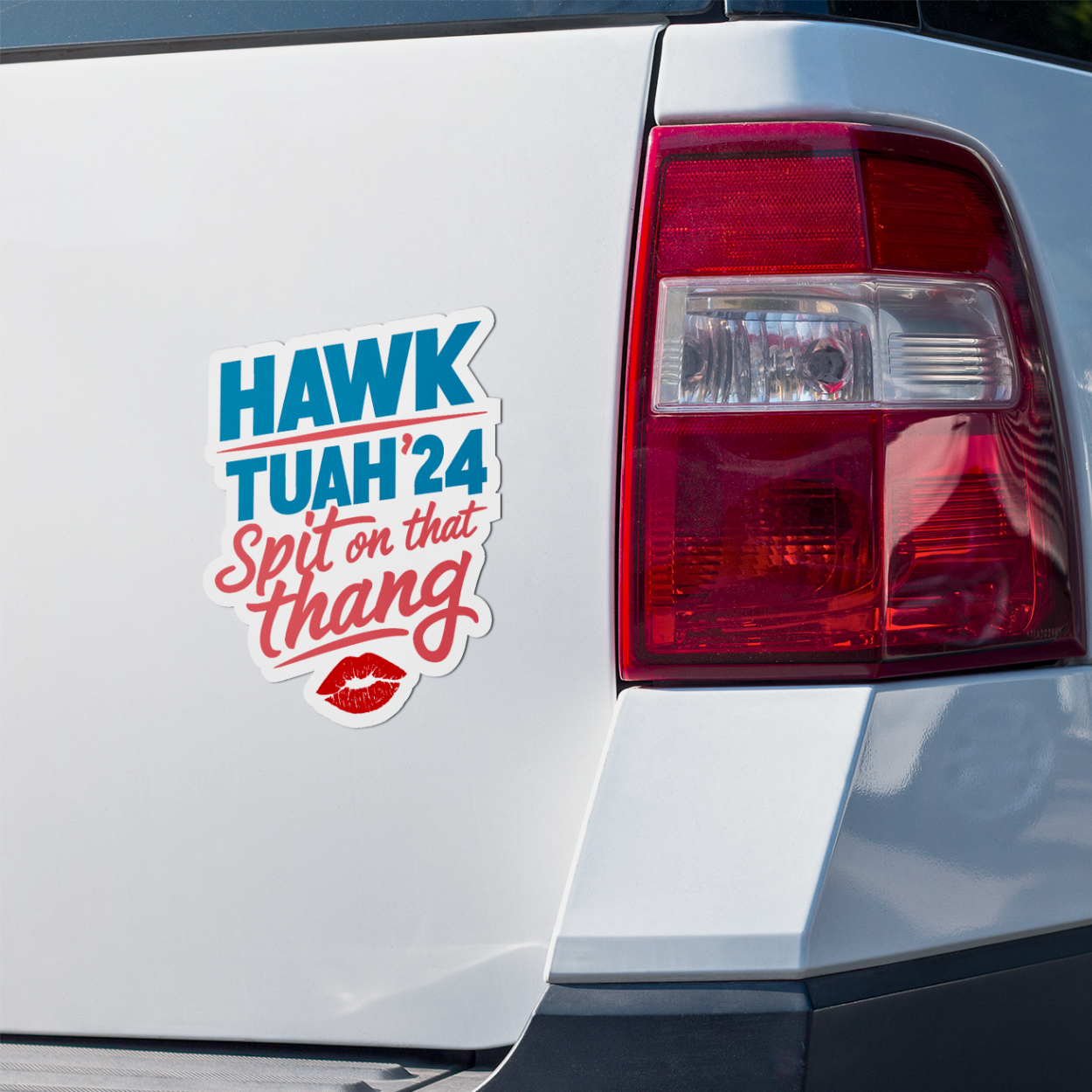 Hawk Tuah Spit On That Thang Viral Sticker Pack - 12 Die Cut Hawk Tuah Stickers