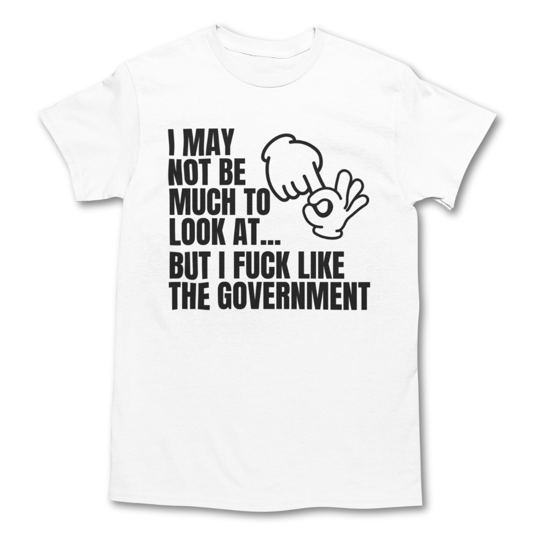 I F*ck Like The Government - Hands - T-Shirt Graphic Tee