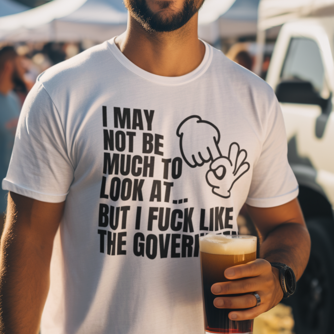 I F*ck Like The Government - Hands - T-Shirt Graphic Tee